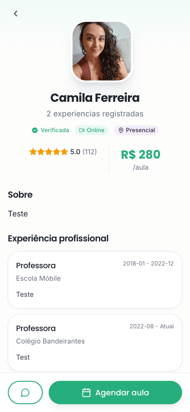 Tela Perfil do produto Kidario